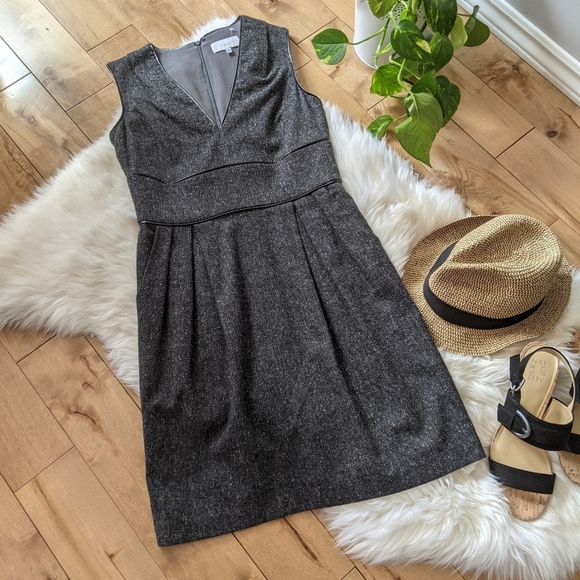 ADAM LIPPES - Wool Sleeveless Dress - Picture 2 of 11